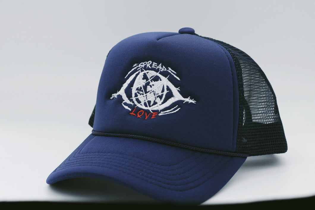 Spread Love Hat (Navy Blue)