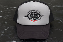 Load image into Gallery viewer, Spread Love Hat (Black/Grey)