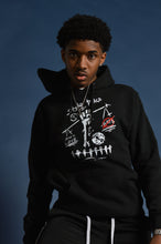 Load image into Gallery viewer, &quot;Spread Love, Not Hate&quot; Hoodie ( Black)