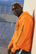 Load image into Gallery viewer, Priceless Hoodie -Safety Orange